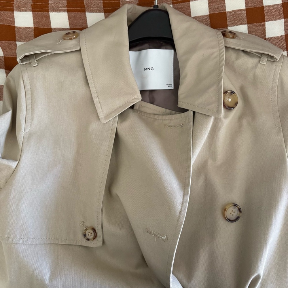Mango Classic Trench Coat - Picture 7 of 10